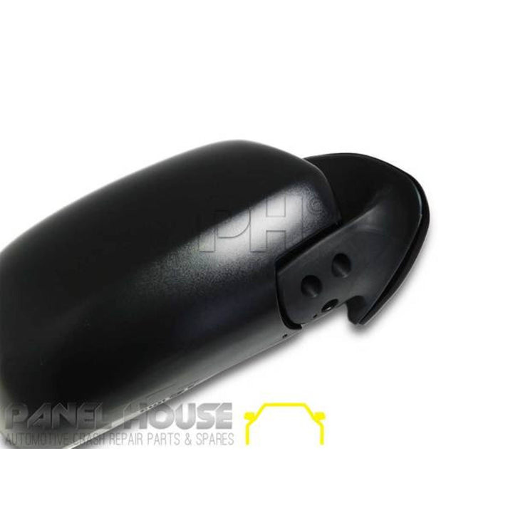 Door Mirror PAIR Black Manual Fits Toyota HILUX Ute GGN KUN TGN 05-11
