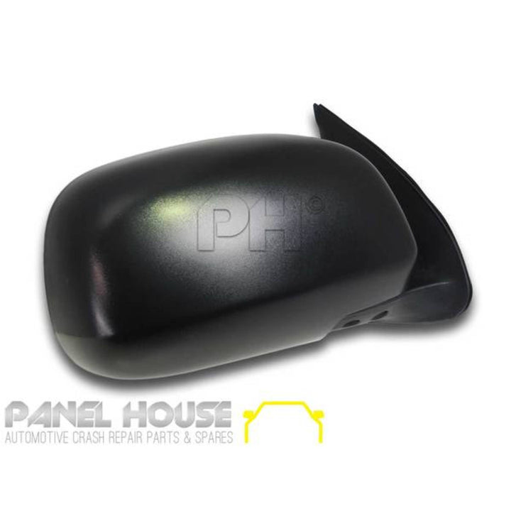 Door Mirror PAIR Black Manual Fits Toyota HILUX Ute GGN KUN TGN 05-11
