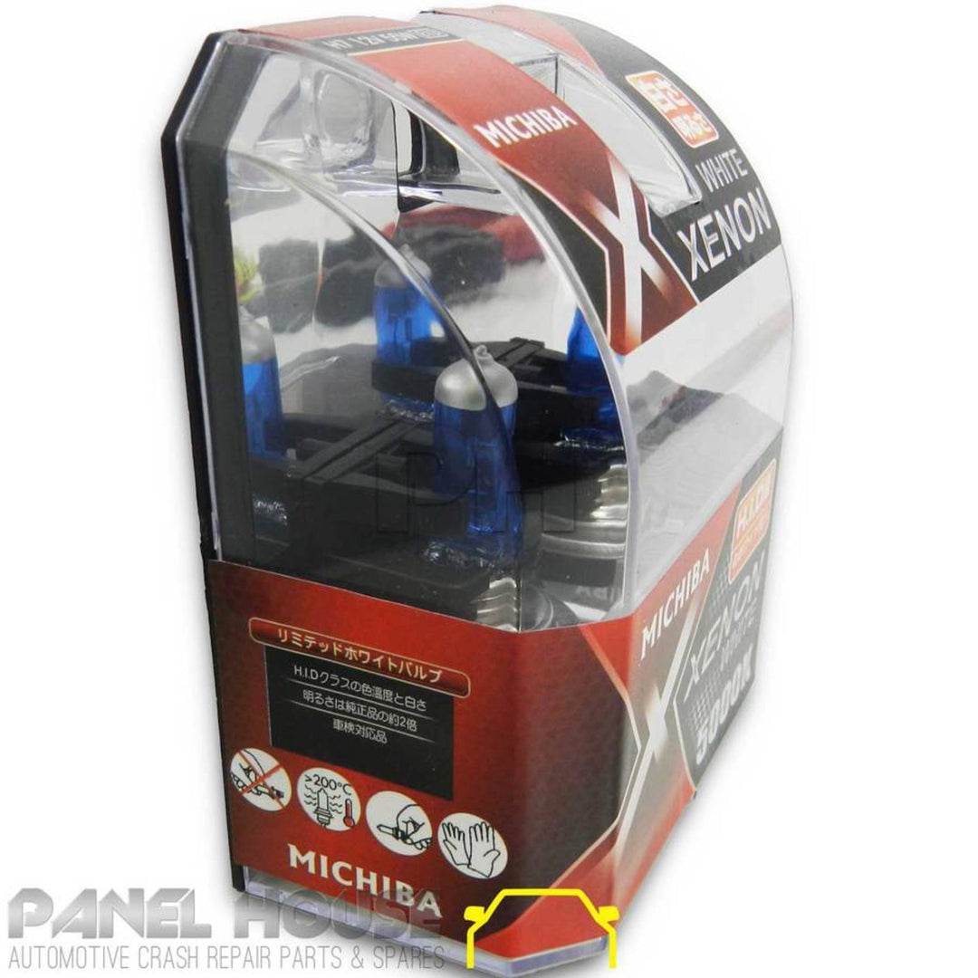 NEW Michiba H7 5000K 55W 12V Super White Head Light Bulb