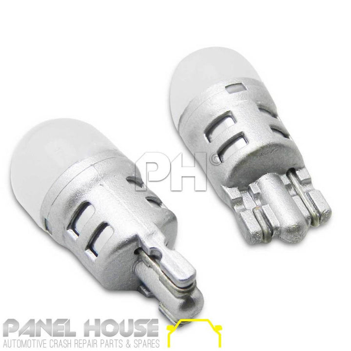 PREMIUM Quality T10 6000K Super Bright White MICHIBA Front Park Light Bulb x 2