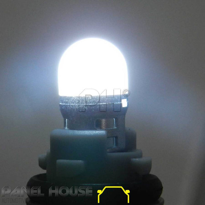 PREMIUM Quality T10 6000K Super Bright White MICHIBA Front Park Light Bulb x 2