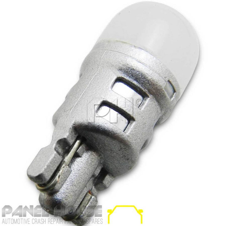 PREMIUM Quality T10 6000K Super Bright White MICHIBA Front Park Light Bulb x 2
