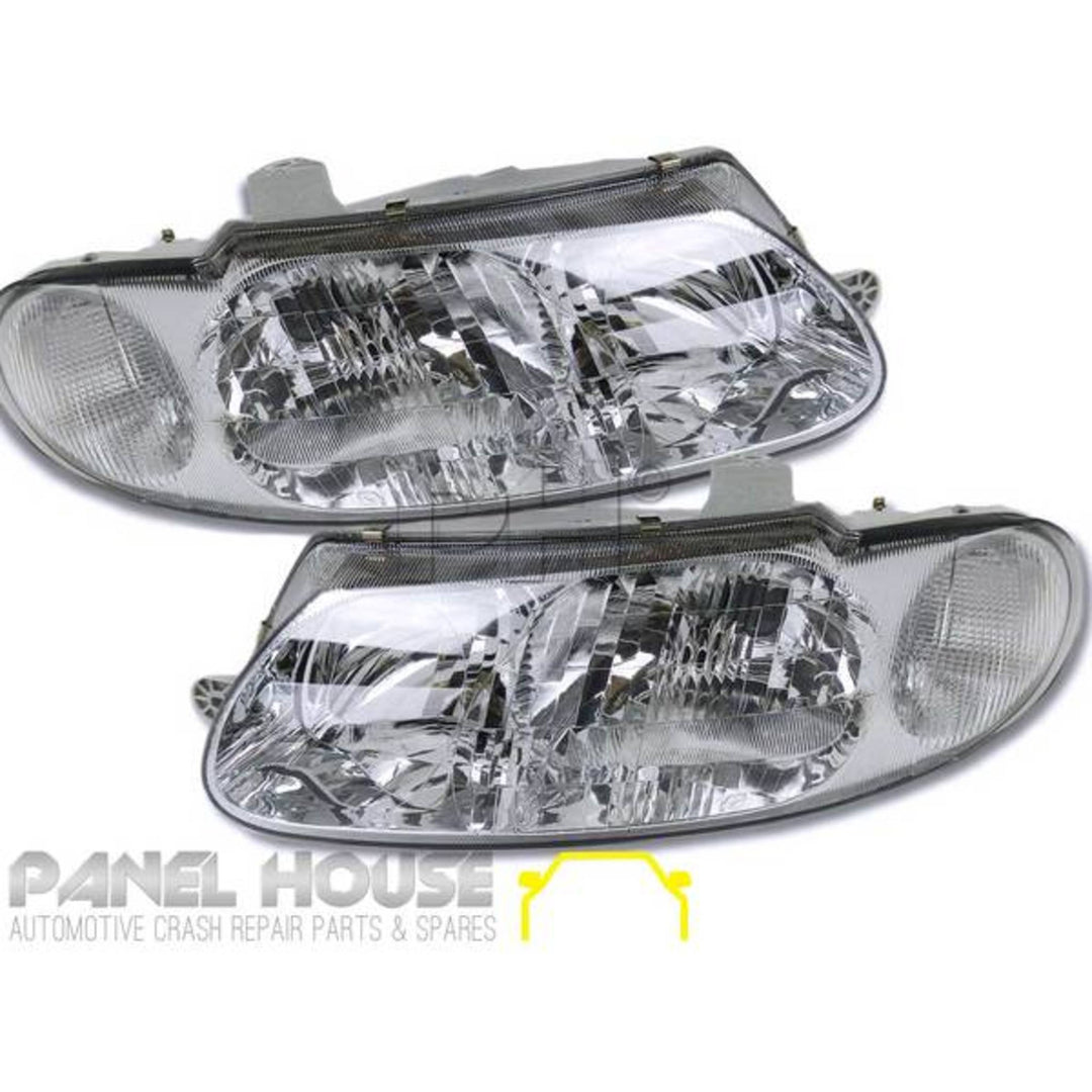 Headlights PAIR fits Holden WH Statesman 1999 - 2003