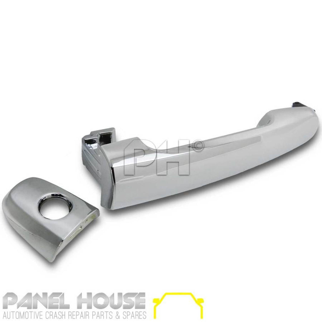 Outer Door Handle RIGHT Front Chrome With Hole Fits Toyota Hilux N70 2005 - 2015