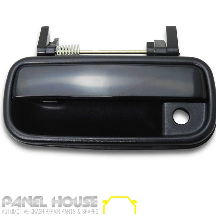Outer Door Handle LEFT Front Black Fits Toyota Hilux 1988 - 2005