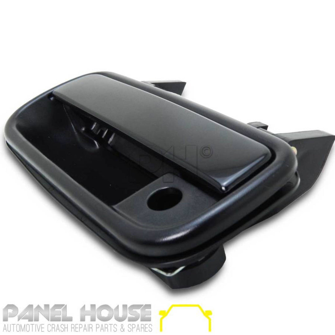 Outer Door Handle LEFT Front Black Fits Toyota Hilux 1988 - 2005