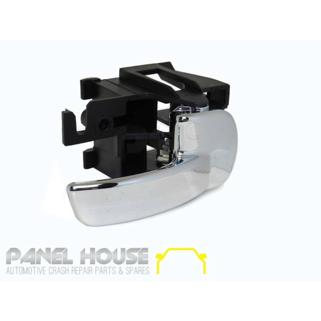 Interior Door Handle SET Chrome Front / Rear Fits Nissan Navara D40 & Pathfinder R51