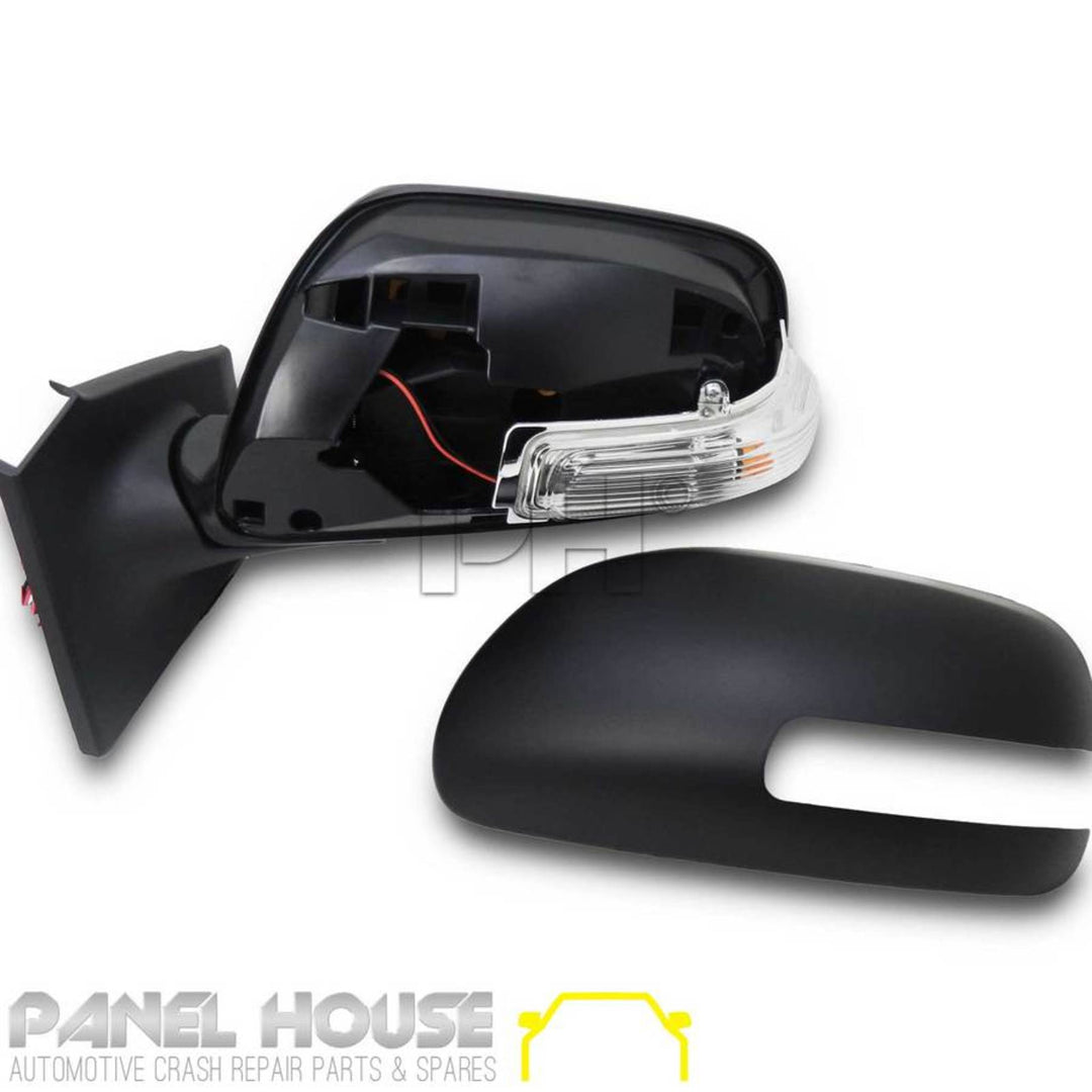Door Mirrors PAIR With Indicator Fits Toyota Yaris 2005 - 2011
