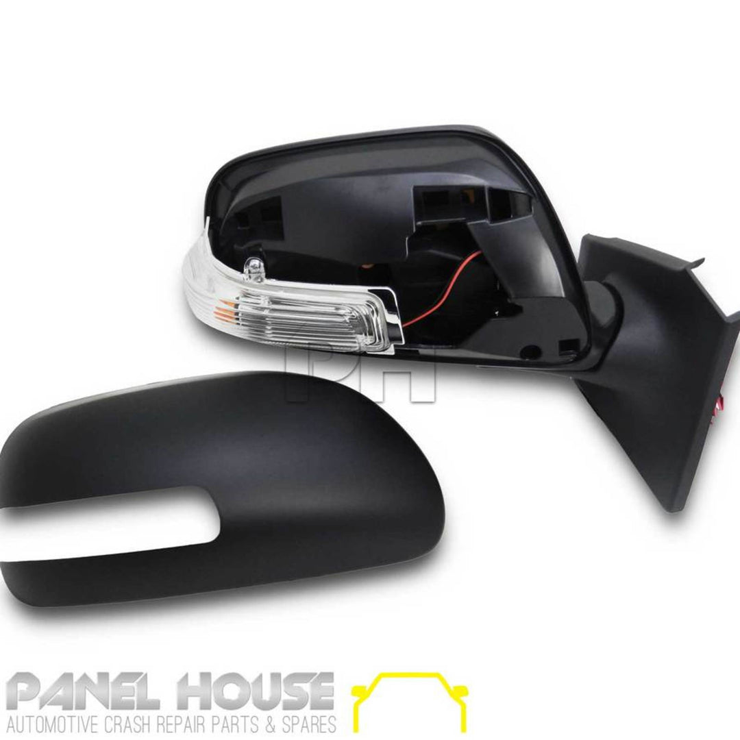 Door Mirrors PAIR With Indicator Fits Toyota Yaris 2005 - 2011