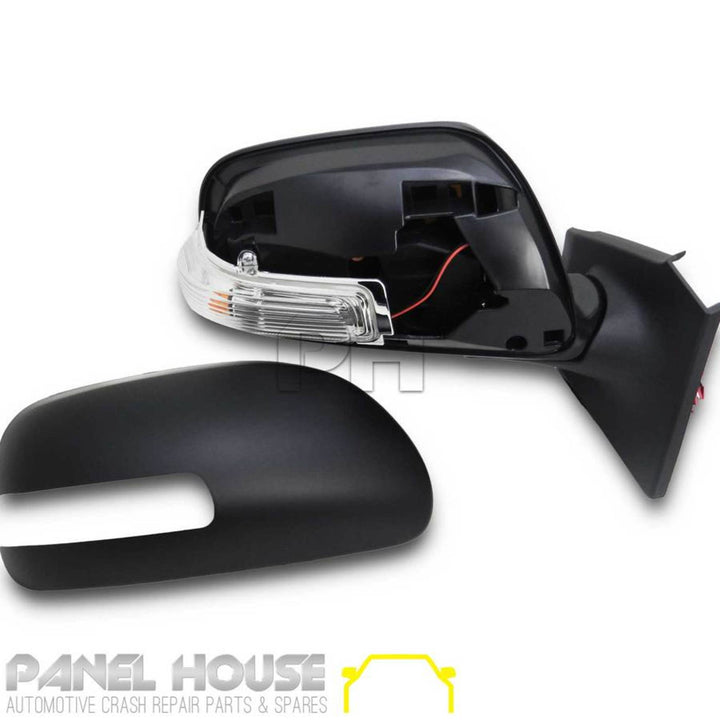 Door Mirrors PAIR With Indicator Fits Toyota Yaris 2005 - 2011