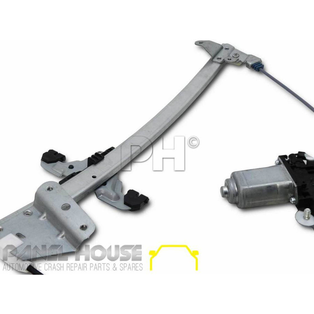 Window Regulator & Motor LEFT Front Electric LH LHS LHF fits Ford Falcon AU BA BF