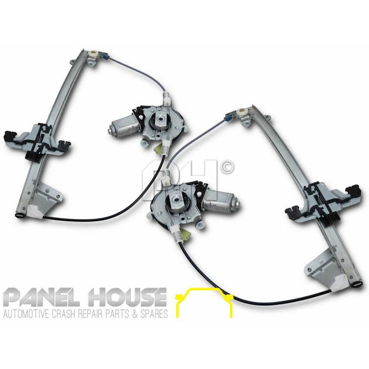 Window Regulator & Motor PAIR Front Electric fits Ford Falcon AU BA BF
