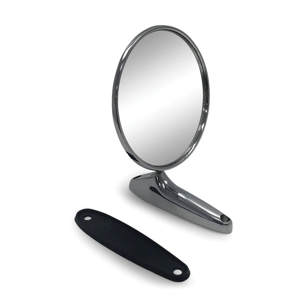 Alfa Romeo SPYDER Chrome METAL Classic Style PAIR Front Guard Wing Mirror LH+RH