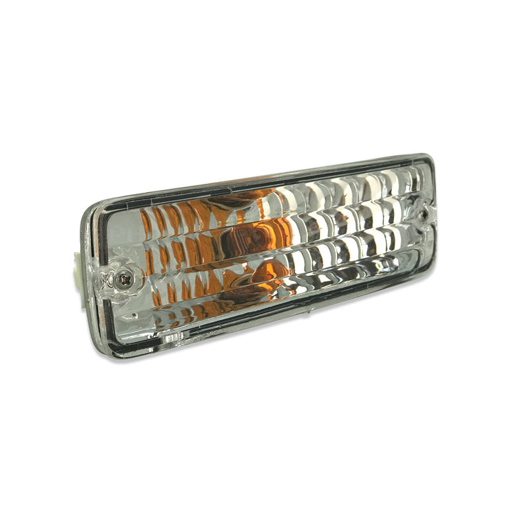 Indicator Bar Blinker Lights PAIR Crystal Clear Fits Toyota Hilux 1988 - 1997