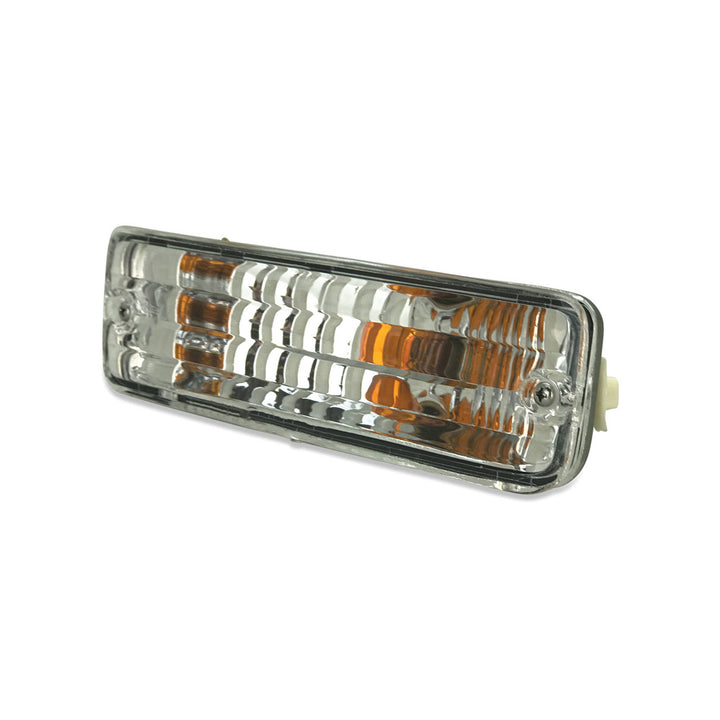 Indicator Bar Blinker Lights PAIR Crystal Clear Fits Toyota Hilux 1988 - 1997