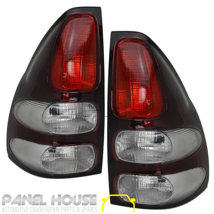 Tail Lights PAIR Fits Toyota Landcruiser Prado 120 Series 2002 - 2009