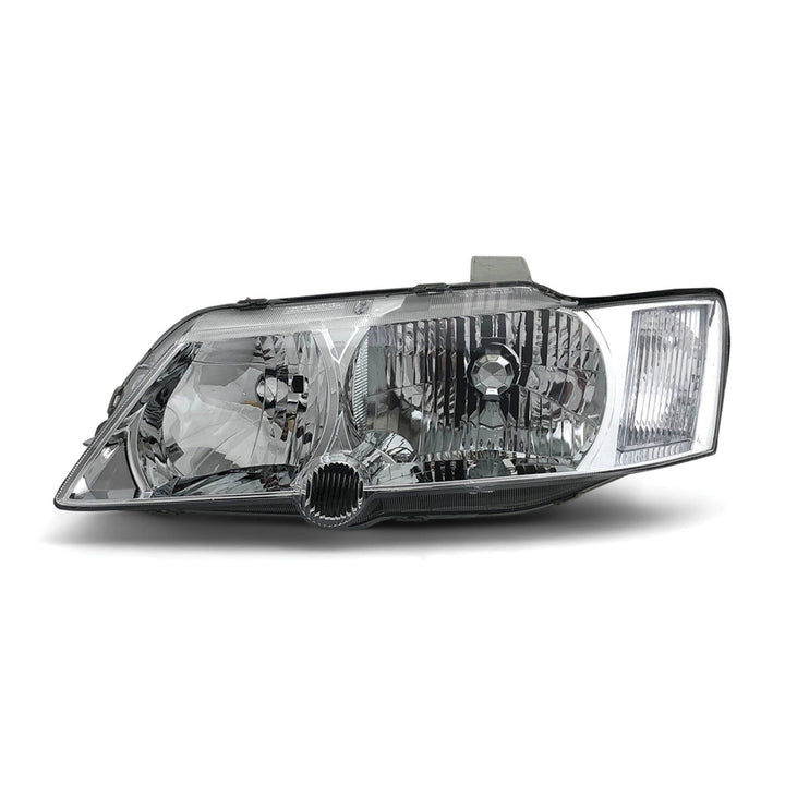 Headlights Chrome PAIR fits Holden Commodore VY 2002 - 2003 Executive Acclaim S