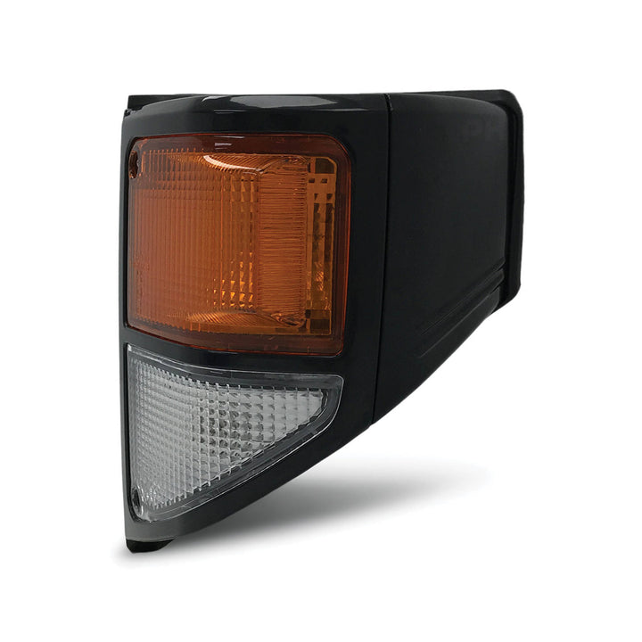 Corner Indicator Lights PAIR Black Fits Toyota Landcruiser 78 79 series 1999 - 2007