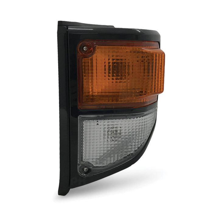 Corner Indicator Lights PAIR Black Fits Toyota Landcruiser 78 79 series 1999 - 2007