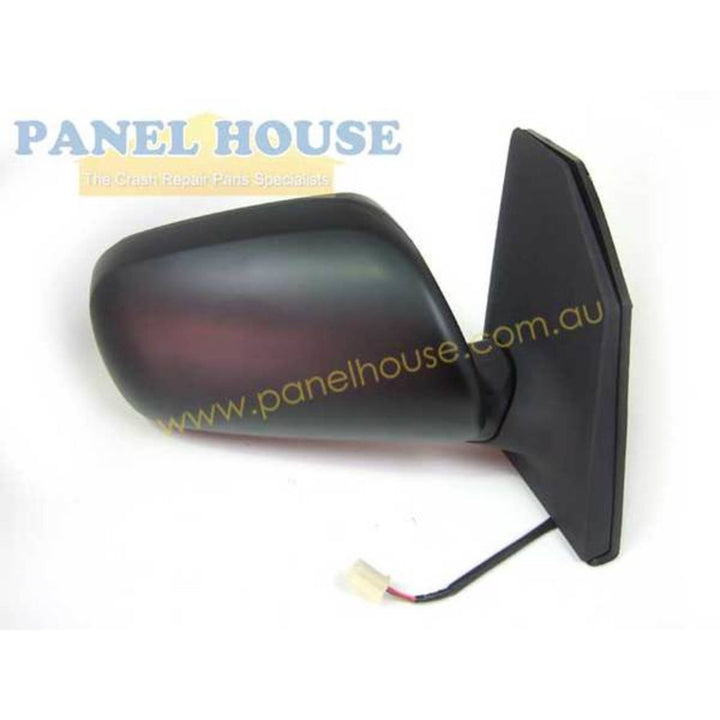 Door Mirrors PAIR Black Electric with Covers Fits Toyota Corolla ZZE 2004-2007