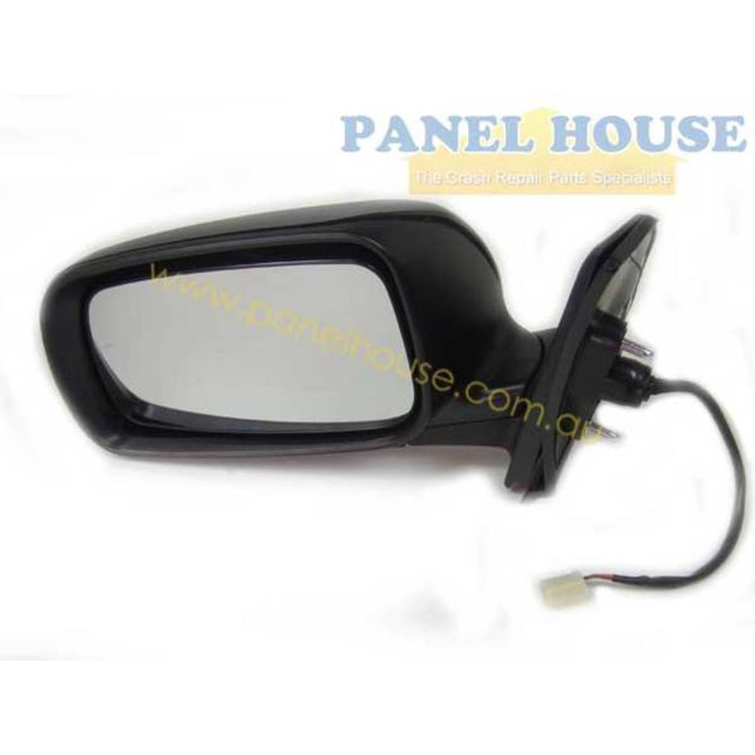 Door Mirrors PAIR Black Electric with Covers Fits Toyota Corolla ZZE 2004-2007