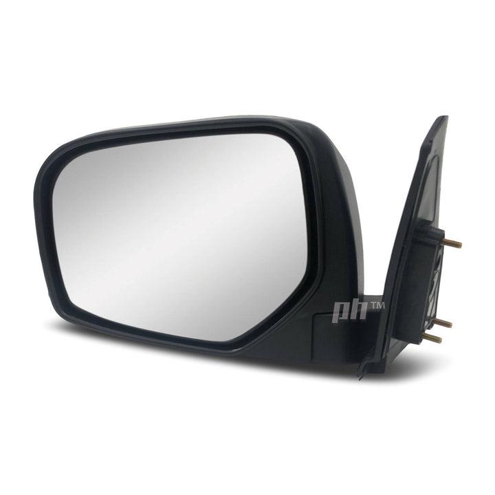 Door Mirrors PAIR Black Manual fits Mitsubishi Triton ML MN 2006 - 2015