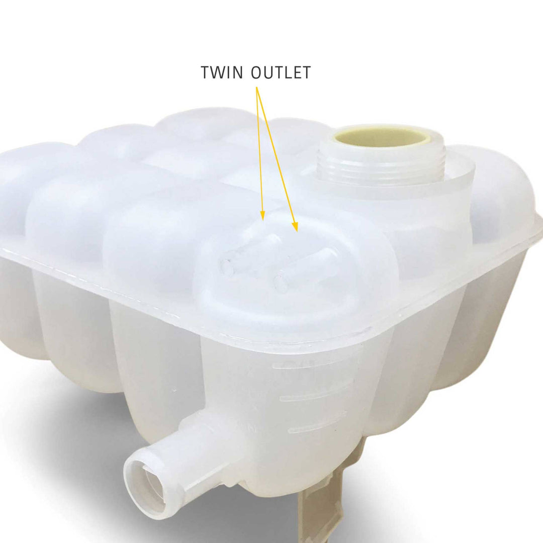 Radiator Overflow Bottle fits Ford Falcon BA & BF - Twin Outlet