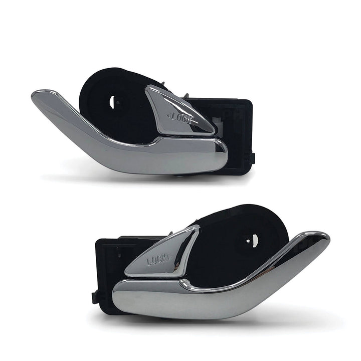 Interior Door Handle SET Front / Rear Chrome fits Mazda Tribute 2000 - 2007