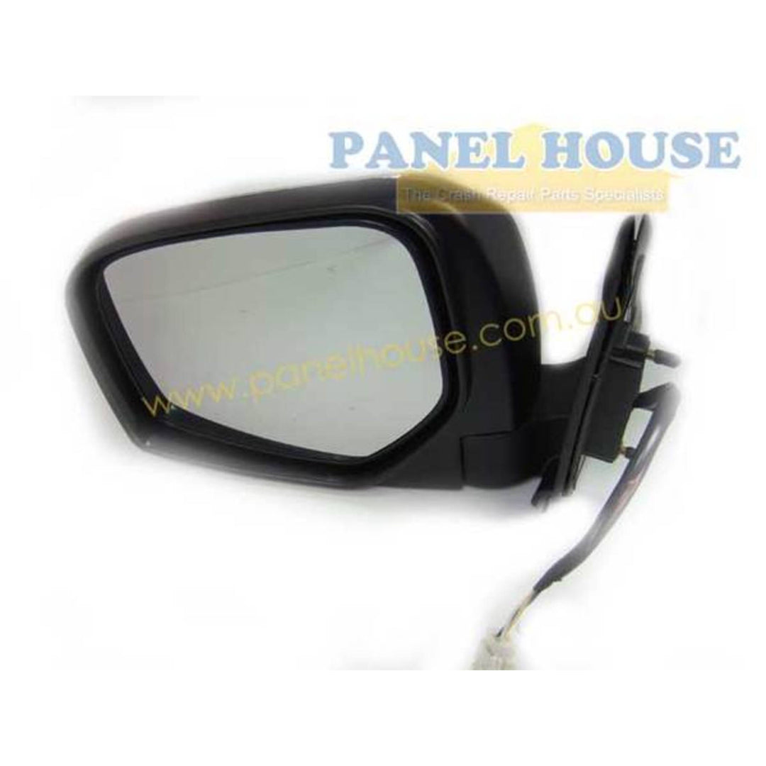 Door Mirror LEFT Chrome Electric fits Mitsubishi Triton ML 2006-2009