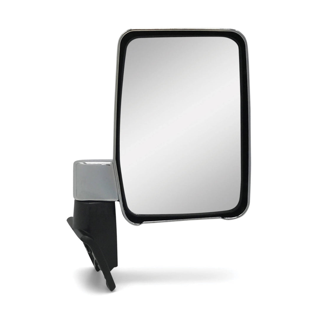 Door Mirror RIGHT Chrome Large Fits Toyota Landcruiser 60 Series 80-90