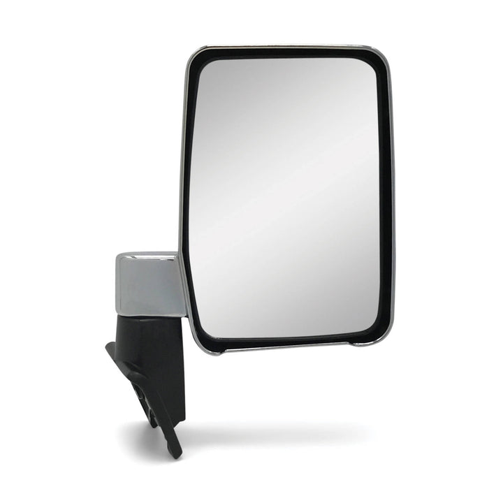 Door Mirror RIGHT Chrome Large Fits Toyota Landcruiser 60 Series 80-90