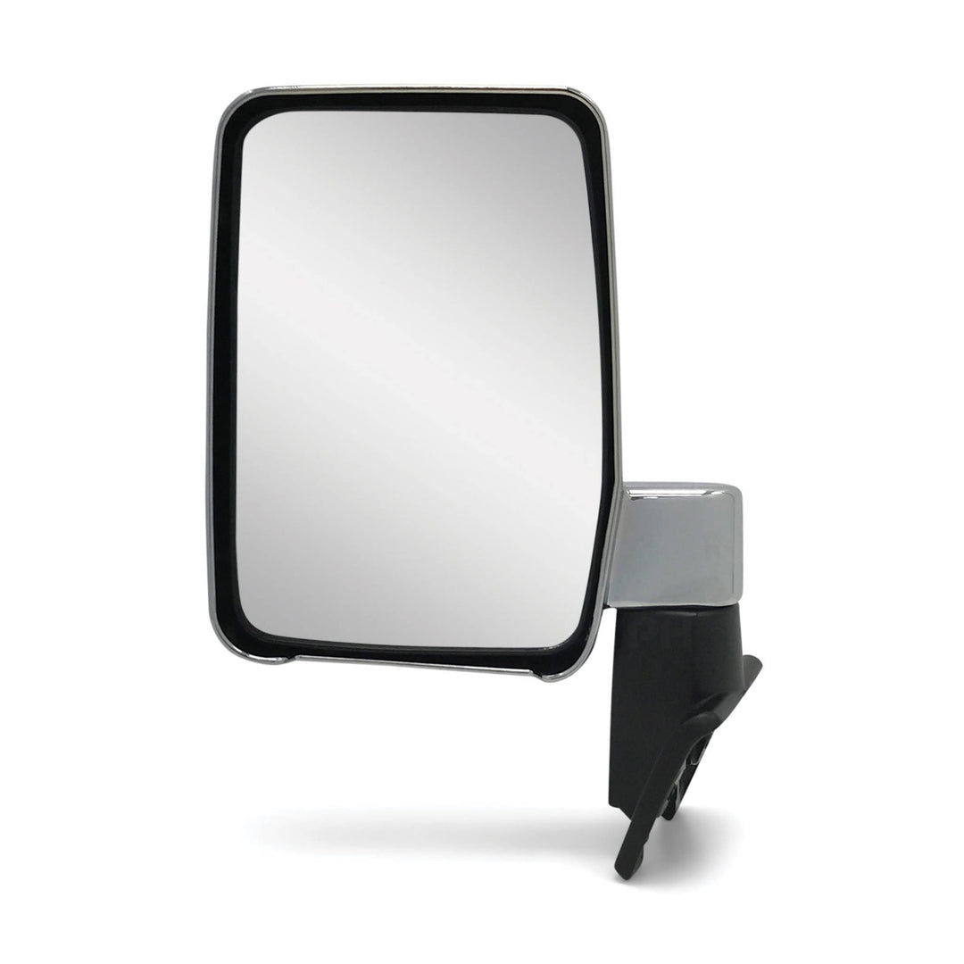 Door Mirror LEFT Chrome Large Fits Toyota Landcruiser 60 Series 80-90