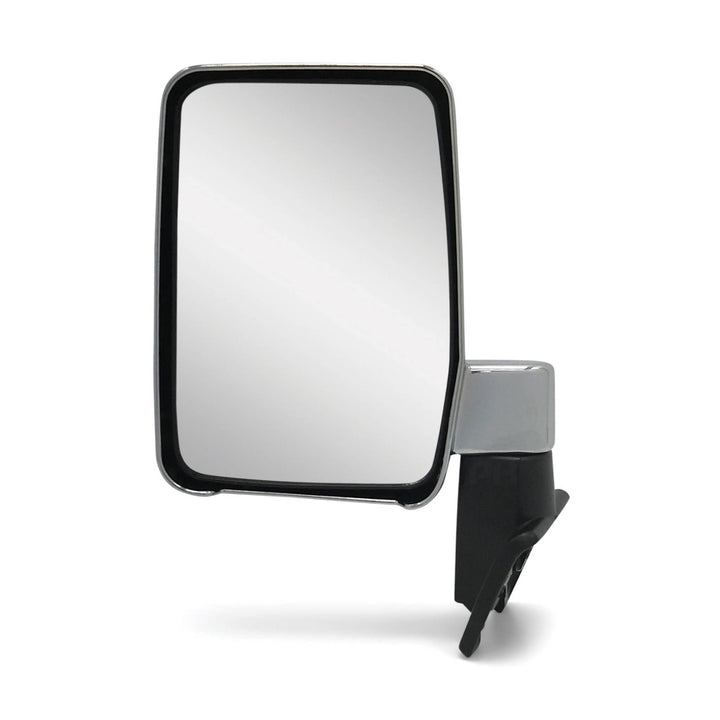 Door Mirror LEFT Chrome Large Fits Toyota Landcruiser 60 Series 80-90