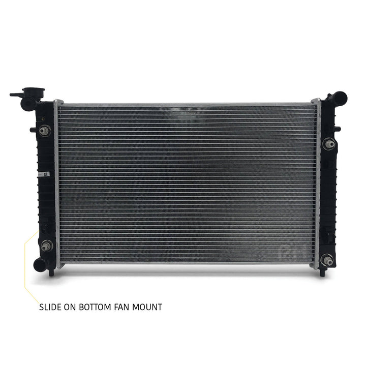 Radiator V6 fits Holden Commodore VX VU 2000 - 2002 Sedan Ute Wagon fans slide on