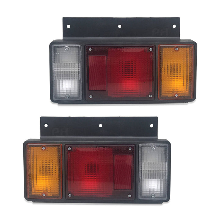 Tail Lights PAIR Fits Isuzu Truck NHR NKR NPR 1984 - 2007