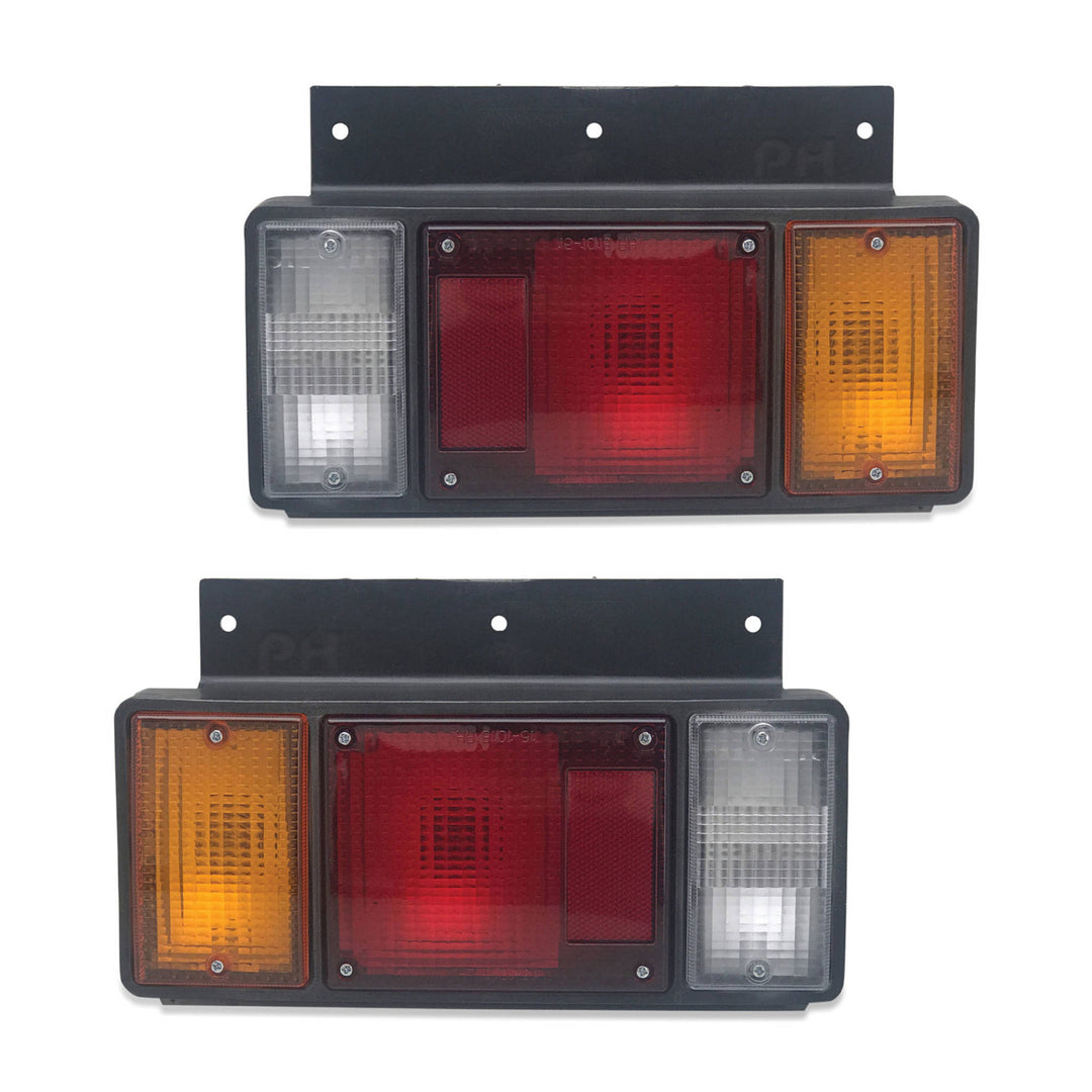 Tail Lights PAIR Fits Isuzu Truck NHR NKR NPR 1984 - 2007
