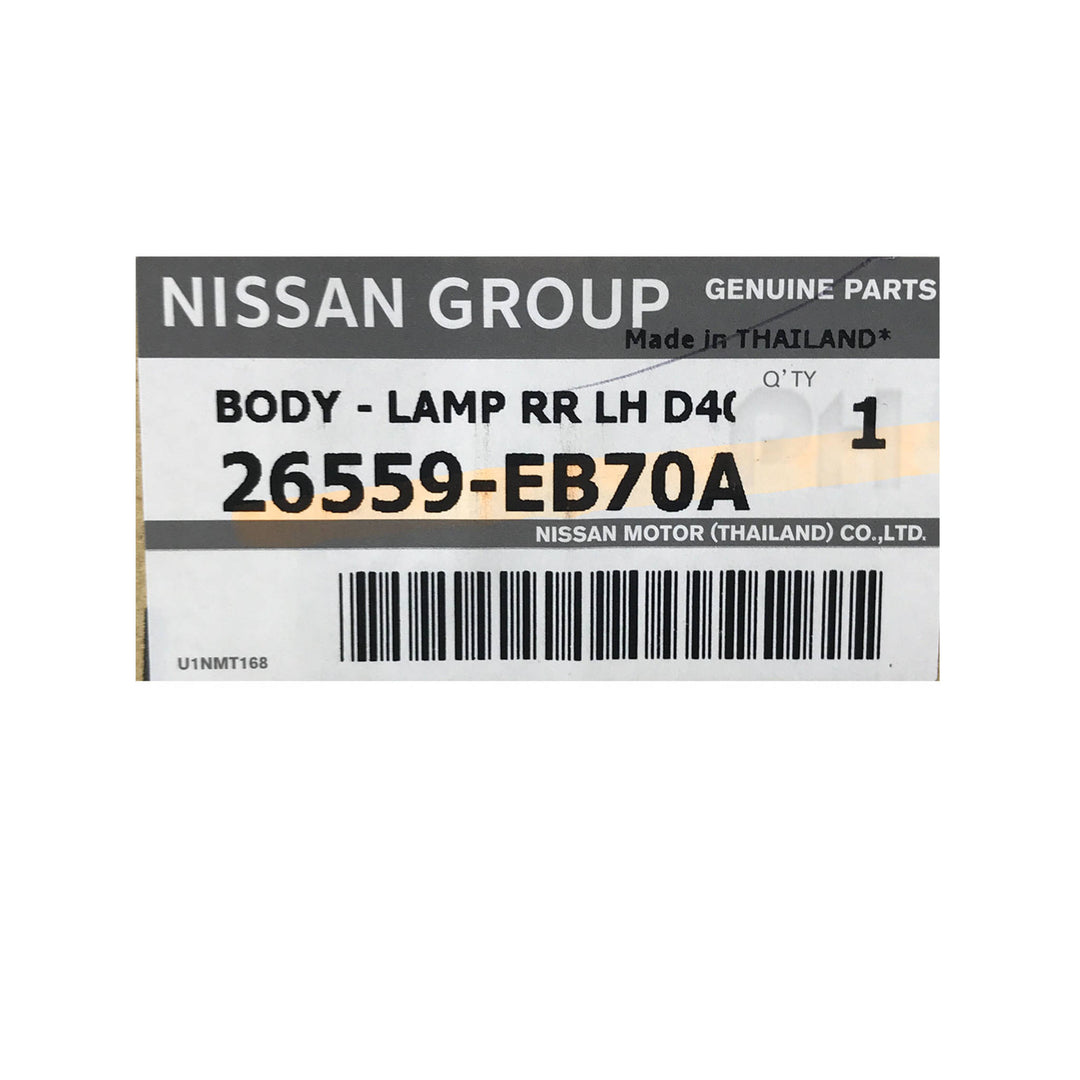 Tail Light LEFT Genuine fits Nissan Navara D40 2005-2015 LH