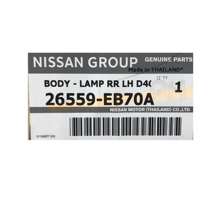 Tail Light LEFT Genuine fits Nissan Navara D40 2005-2015 LH