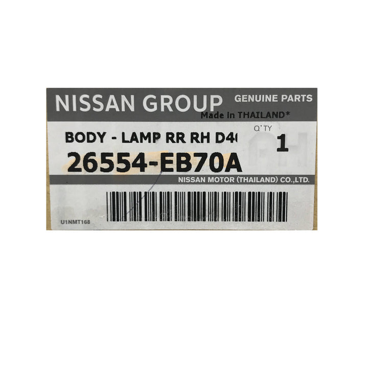 Tail Lights PAIR Genuine fits Nissan Navara D40 2005-2015 PR
