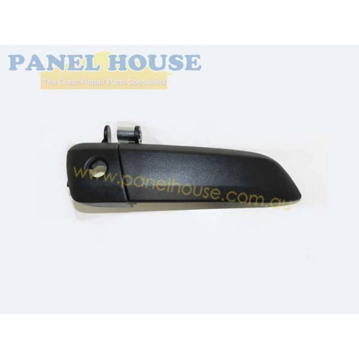 Outer Door Handles PAIR Front Black Fits Toyota Hiace 2005 - 2013