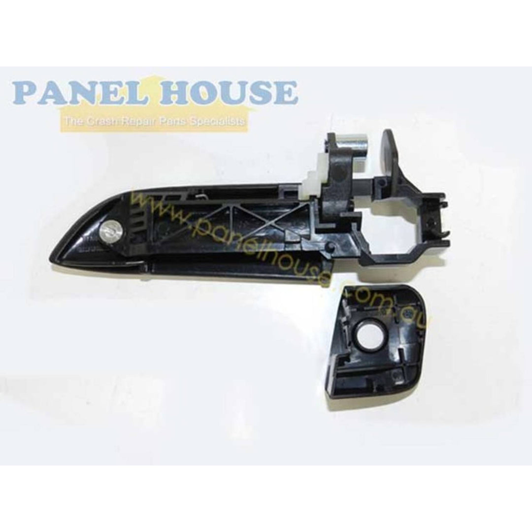 Outer Door Handles PAIR Front Black Fits Toyota Hiace 2005 - 2013
