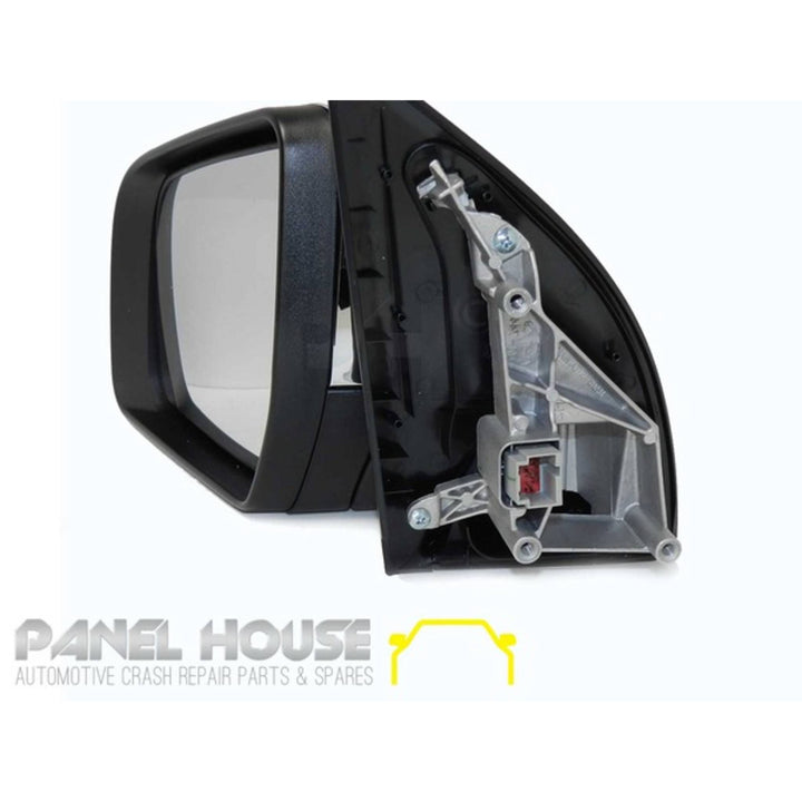 Door Mirrors PAIR Chrome Electric AUTOFOLD fits Ford Ranger PX Ute 11-19