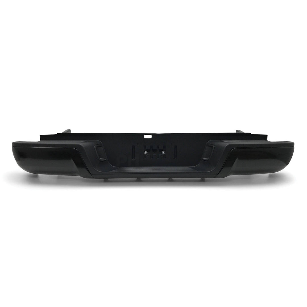 Rear Step Bumper Black With Brackets No Sensor fits Ford Ranger PX Ute 2011 - 2022