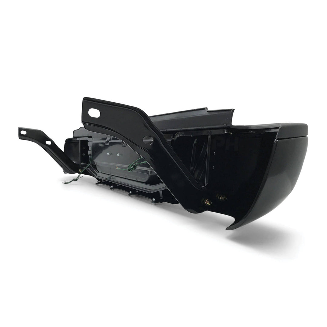 Rear Step Bumper Bar Black fits Mazda BT50 2011 - 2020