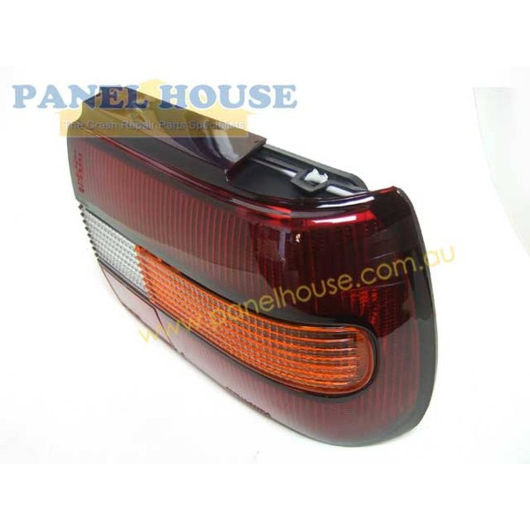 Tail Lights PAIR Clear Lens fits Holden Commodore VN Sedan