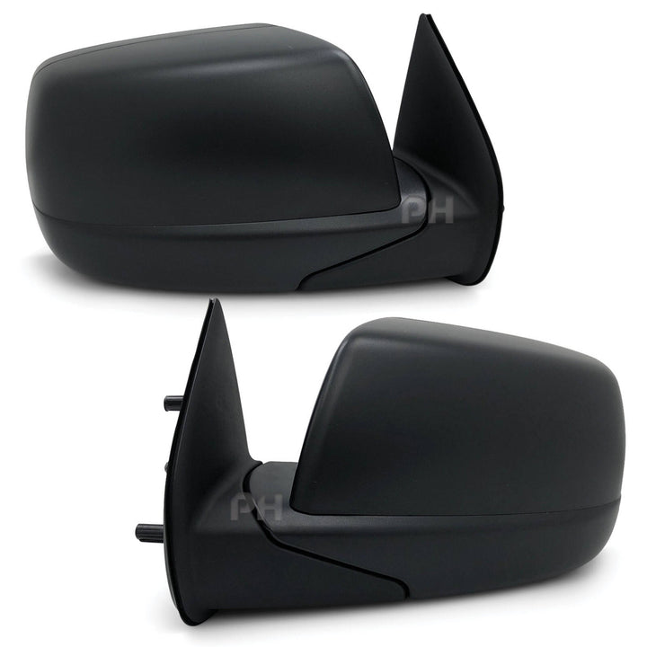 Door Mirrors PAIR Black Electric fits Mazda BT50 06-11 & Ford Ranger PJ PK 06-11