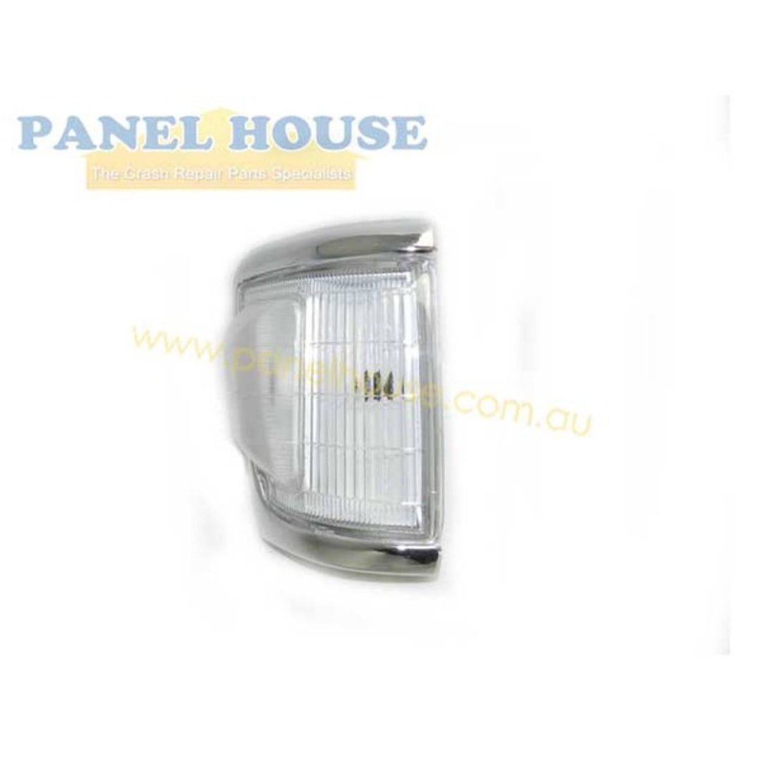Corner Park Lights PAIR Chrome Fits Toyota Hilux 4WD 1992 - 1997