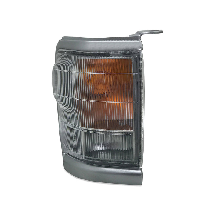 Corner Indicator Park Lights Silver Grey PAIR Fits Toyota Hilux 2WD 1997 - 2001