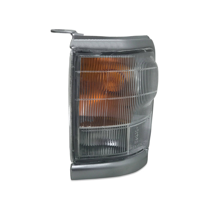Corner Indicator Park Lights Silver Grey PAIR Fits Toyota Hilux 2WD 1997 - 2001