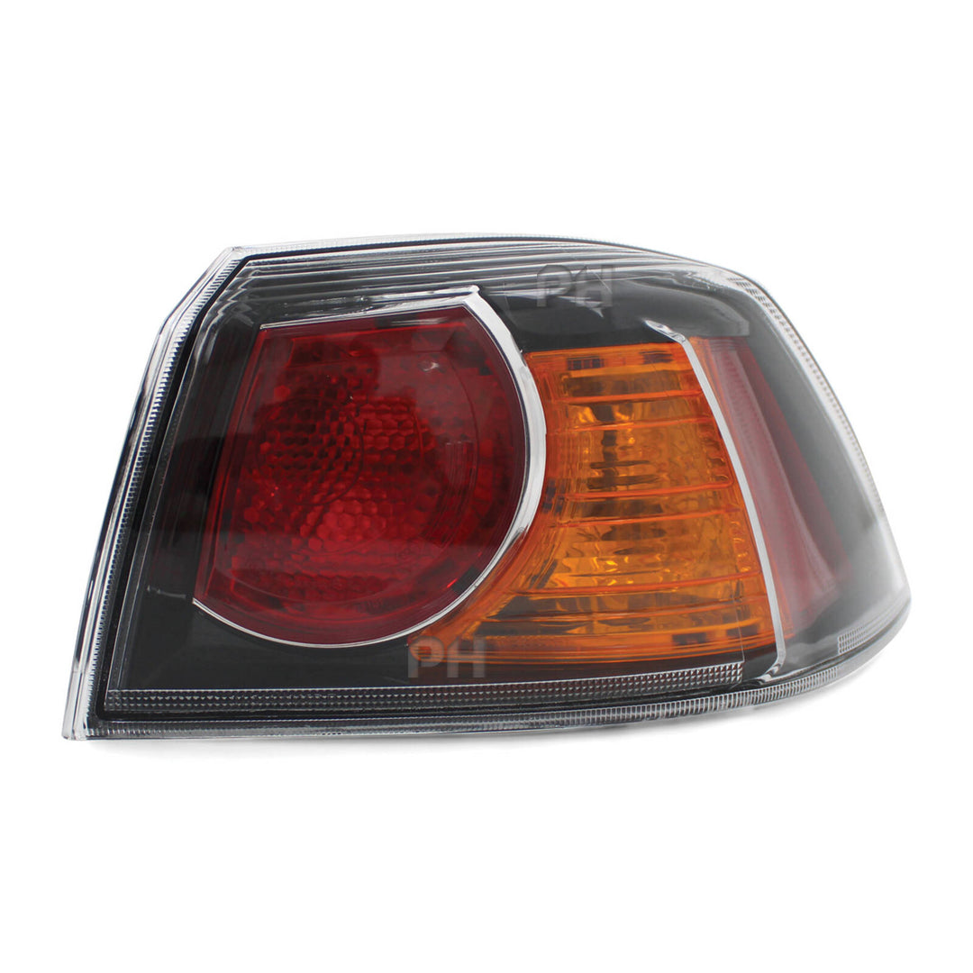 Tail Lights In Body Black PAIR fits Mitsubishi Lancer CJ & CF Sedan 2009 - 2017